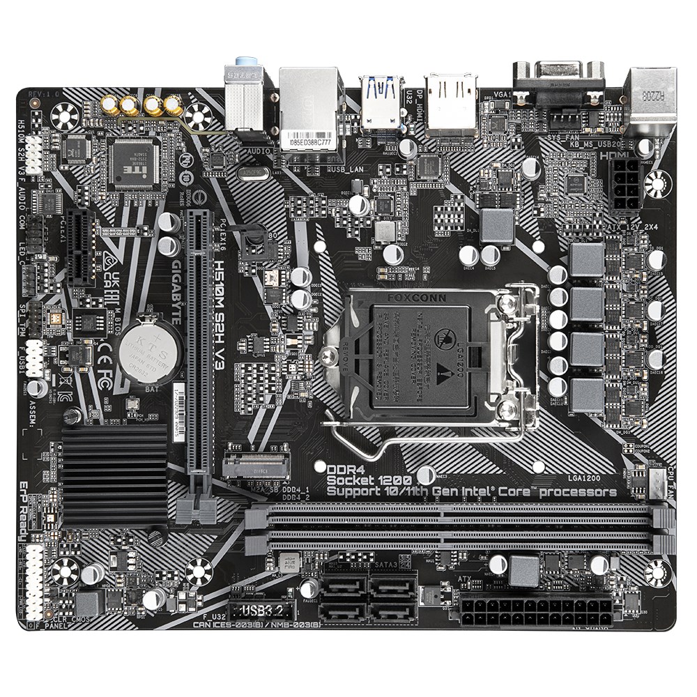 Pllakë amë Gigabyte H510M S2H V3