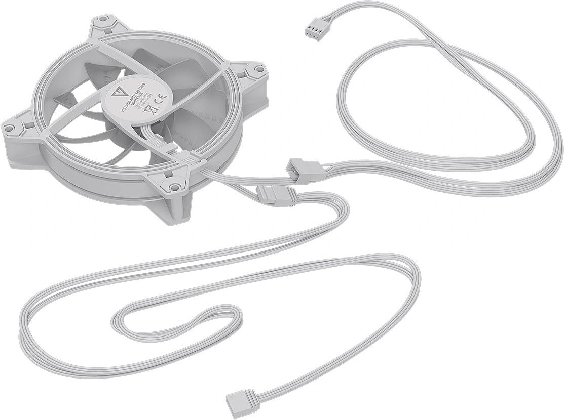 Ventilator ARGB 120mm, ndriçim ARGB, i bardhë