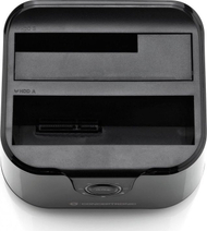 Stacion dokimi për hard disk Conceptronic DONN12B, USB 3.0, dy slote, i zi