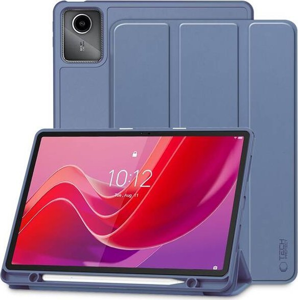 Mbulesë tablet Tech-Protect SmartCase Pen, për Lenovo Tab M11 11", silikoni, lavander