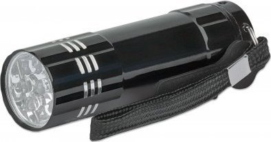 Dritë dore Manhattan 3 Pack LED, 45 lumens, alumini, e zezë