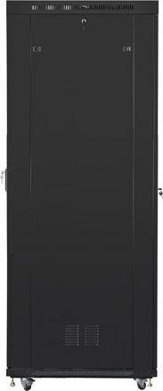 Kabinet rrjeti Lanberg FF01-8047-12BL, 19" 47U, ngarkesë 800kg, i zi