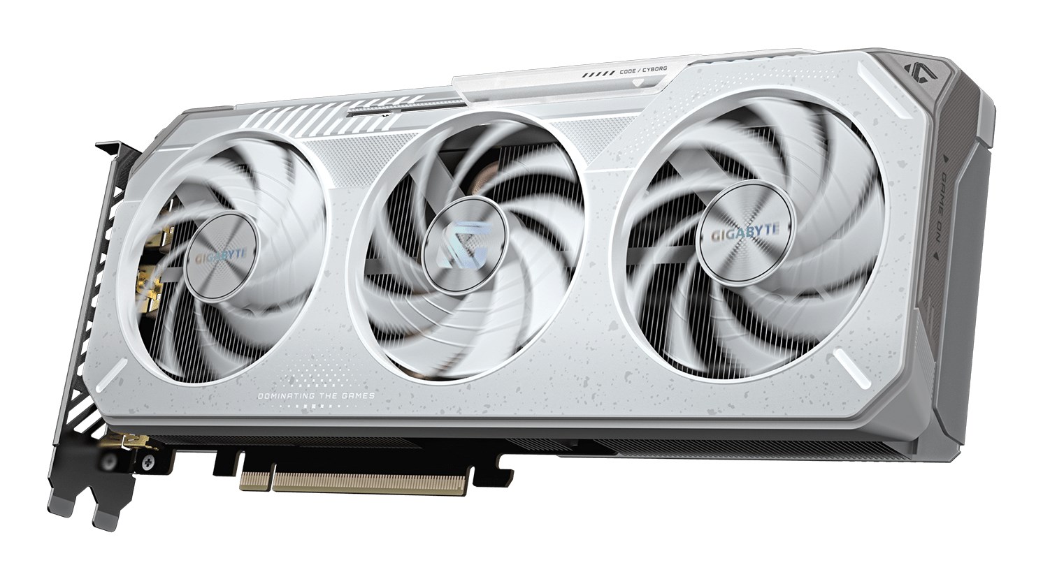 Kartë grafike Gigabyte Radeon RX 9060 XT Gaming OC Ice, 16GB GDDR6, RGB, e bardhë