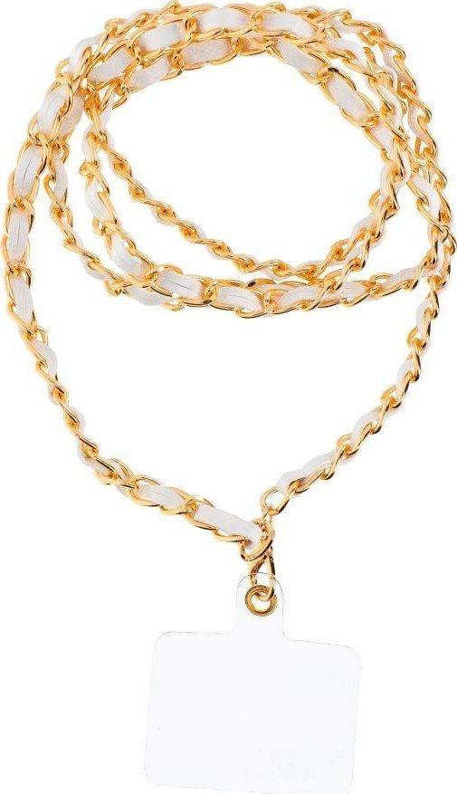 Varëse telefoni Remienok Strap, gjatësi 116cm, për qafë, e bardhë