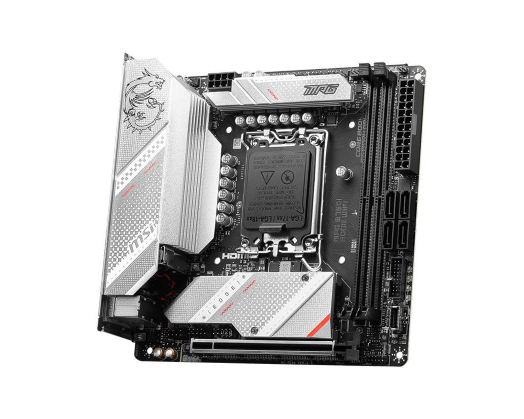 Pllakë amë MSI MPG B760I EDGE WiFi Intel B760 LGA 1700 mini ATX