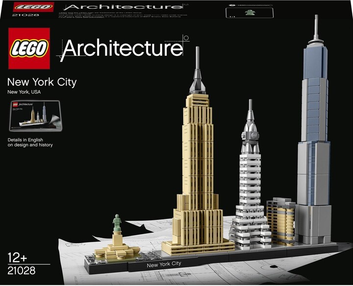 Set figurash LEGO Architecture 21028 New York City