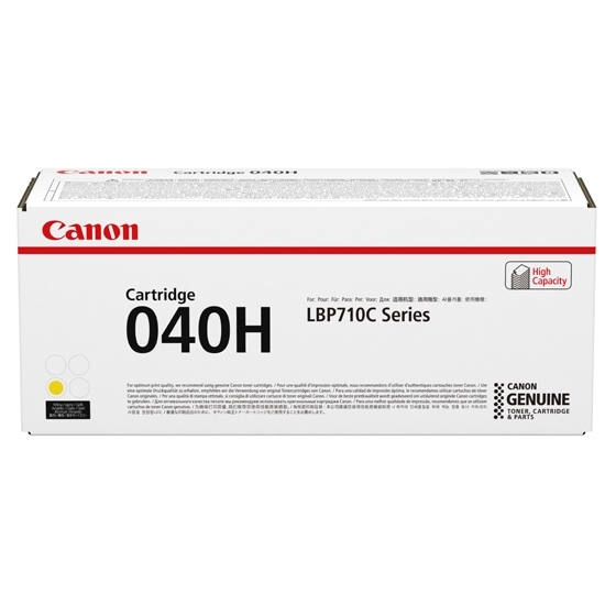 Toner Canon CRG 040 H Y, i verdhë