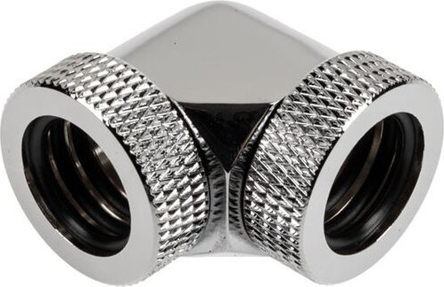 Adapter ftohës për ujë Raijintek Pelias D160906, 16mm, 90°, set 6 copë, argjendi