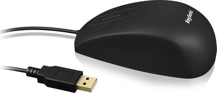 Mouse KeySonic KSM-5030M-B, USB Type A, IP68, i bardhë
