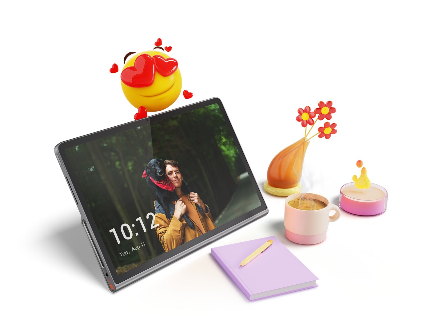 Tablet Lenovo Tab Plus, 11.5", 128 GB, i hirtë