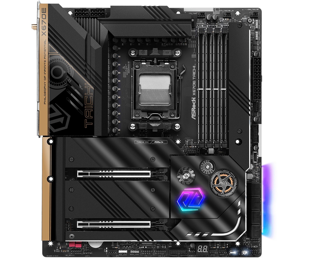 Pllakë amë Asrock X670E TAICHI AMD X670 Socket AM5 Extended ATX