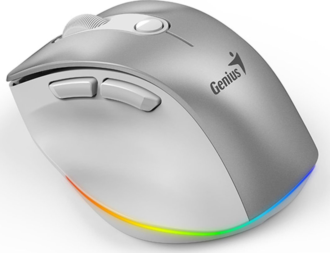 Maus Genius Ergo 9000S Pro, 2400DPI, i argjend