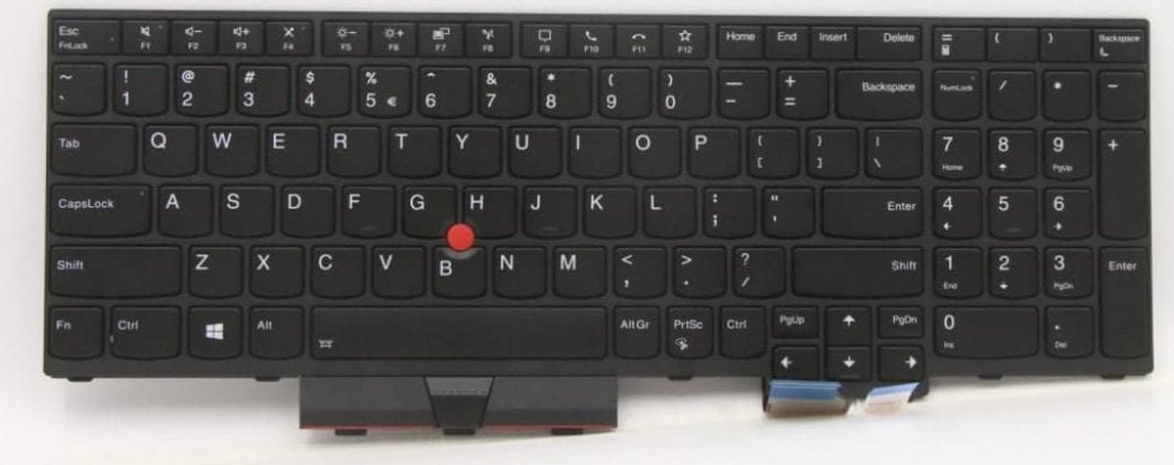 Tастатура Lenovo Raptor Num, црна