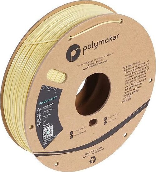 Filament 3D Polymaker PolySmooth PJ01012, 1.75 mm, 750 g, bezhë