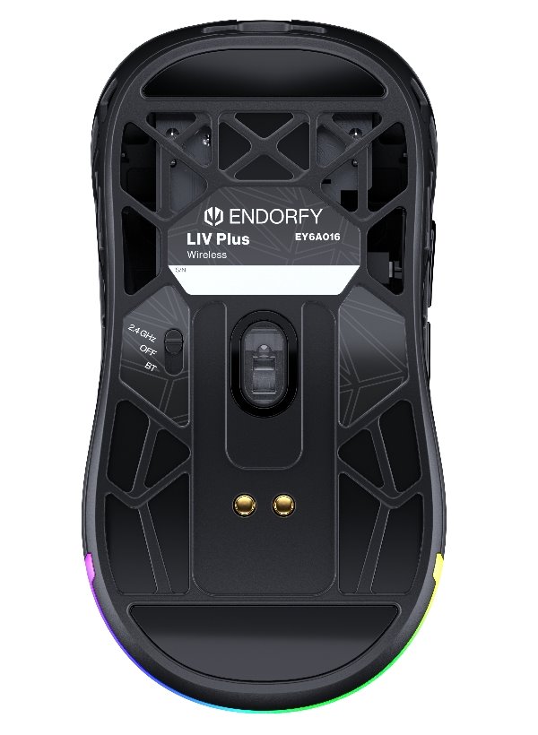 Maus Endorfy LIV Plus Wireless, PixArt PAW3395, 26000 DPI, i zi