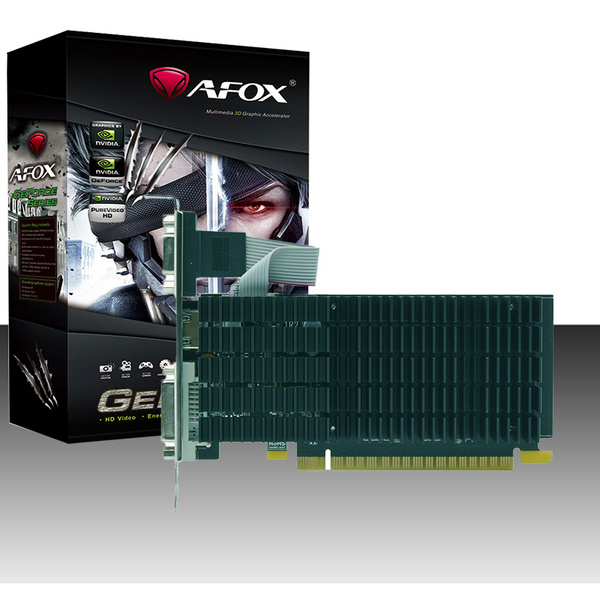 Kartelë grafike AFOX GEFORCE GT710 2GB DDR3 LP PASSIVE AF710-2048D3L5