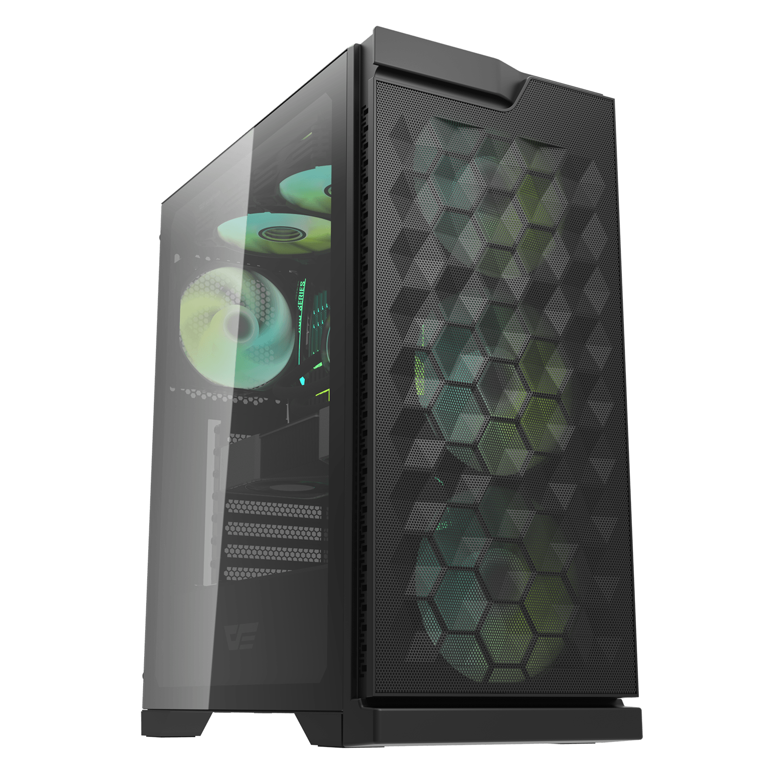 Kasë Darkflash DK361, M-Tower, e zezë