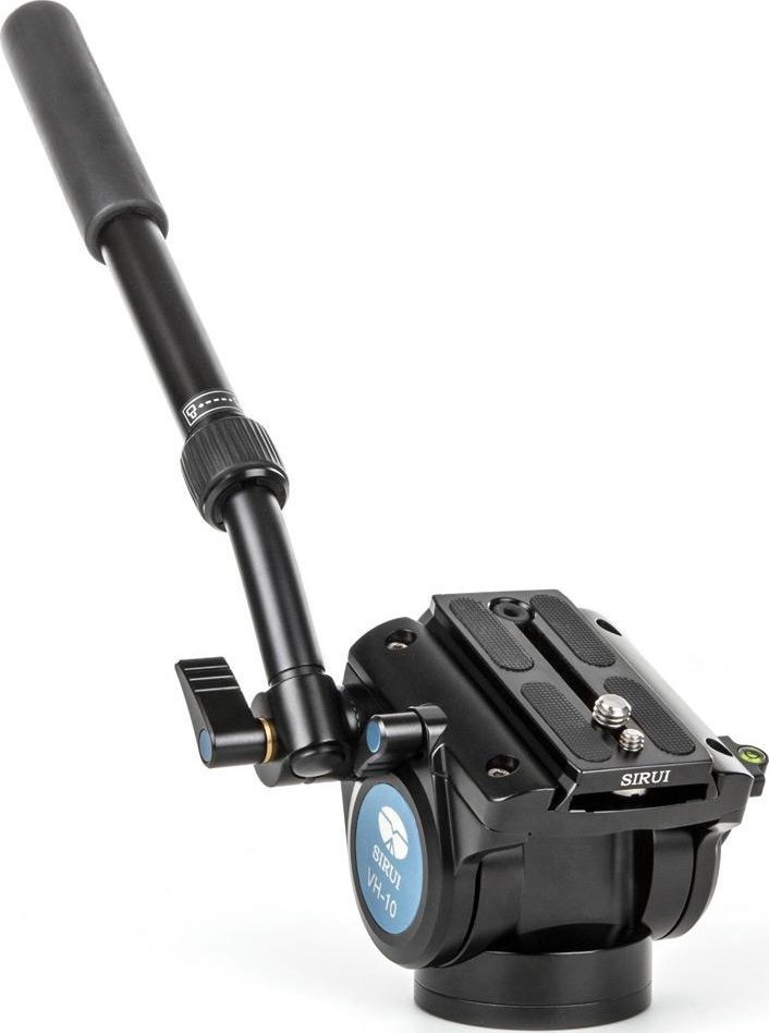 Kokë video Sirui VH-10, fluid profesionale, alumini, ngarkesë 6 kg
