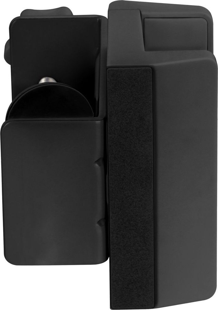 Kapëse tavoline InLine për listelë elektrike, me vidë, e zezë