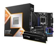 AMD Bundle 3 - Procesor AMD Ryzen 7 9800X3D + Pllakë amë ASRock B650M + RAM Kingston Fury Beast DDR5 2x16GB