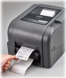 Printer etiketash Brother TD-4520TN, 112mm, transfer termik, i bardhë