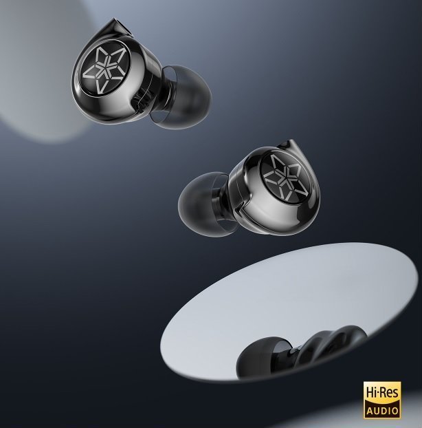 Kufje in ear FiiO FH11, hibrid DD BA, Hi Res Audio, të zeza