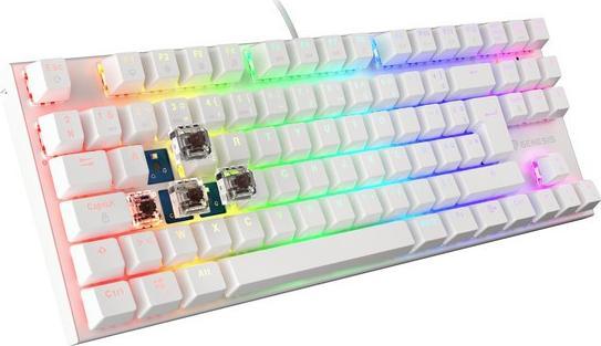 Tastierë mekanike Genesis Thor 303 TKL, Outemu Brown, RGB, e zezë