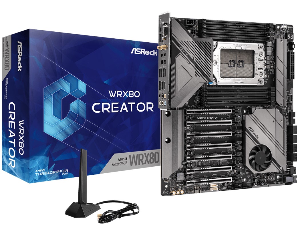 Pllakë amë Asrock WRX80 CREATOR WRX8 R2.0