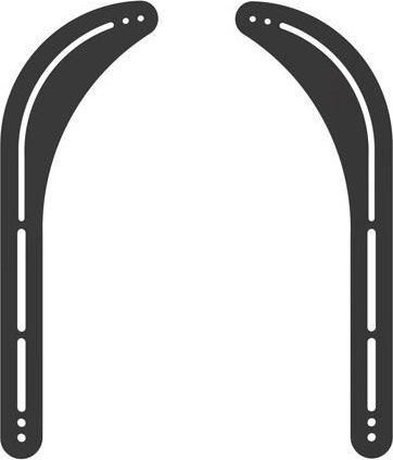 Држач за звучна лента Vivolink VLMSB3270, за телевизор, до 15 kg, црн