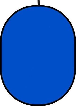 Sfond fotografik GlareOne Foldable Background 2in1, 150 x 200 cm, jeshil blu