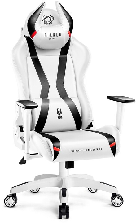 Karrikë Diablo X-Horn 2.0, e bardhë/zezë