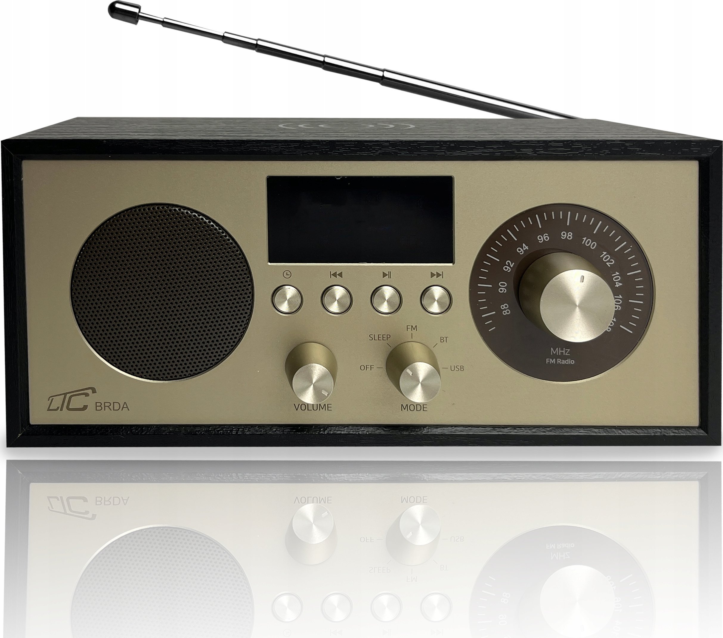 Radio portative LTC BRDA, Bluetooth, FM, karikim wireless 10W, zi ari