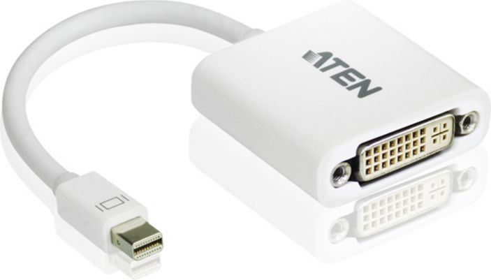 Адаптер Aten DisplayPort Mini - DVI-I AV (VC960-AT), бел