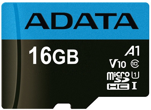 Мемористка картичка ADATA Micro SDHC Premier 16GB 85MB / s UHS-I A1