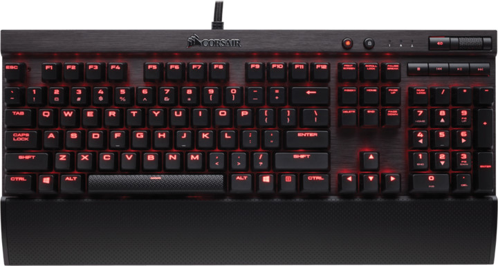 Tastierë CORSAIR Gaming K70 LUX, e zezë
