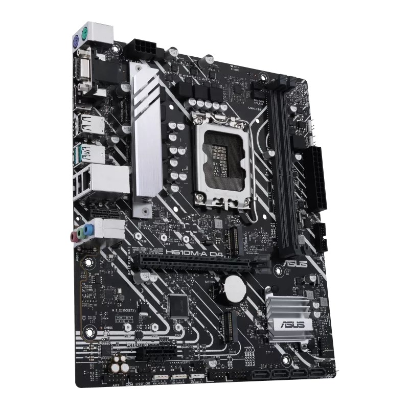 Матична плоча ASUS PRIME H610M-A D4-CSM Intel H610 LGA 1700 micro ATX