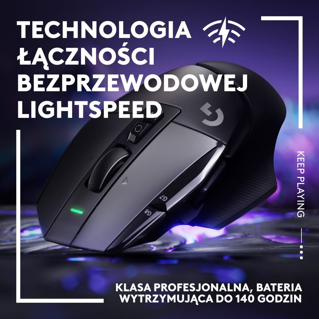 Maus optik Logitech G502 X LIGHTSPEED, 25600 DPI, i zi