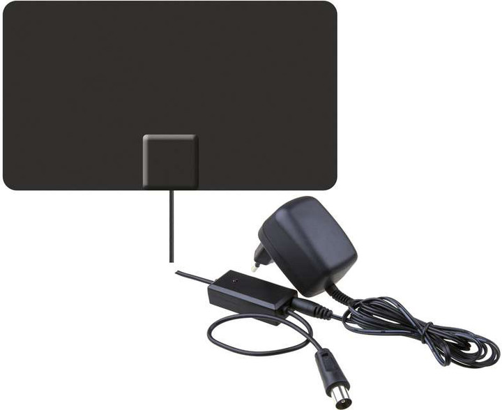 Antenë dhome Emos BEN9023, 43dBi, e zezë