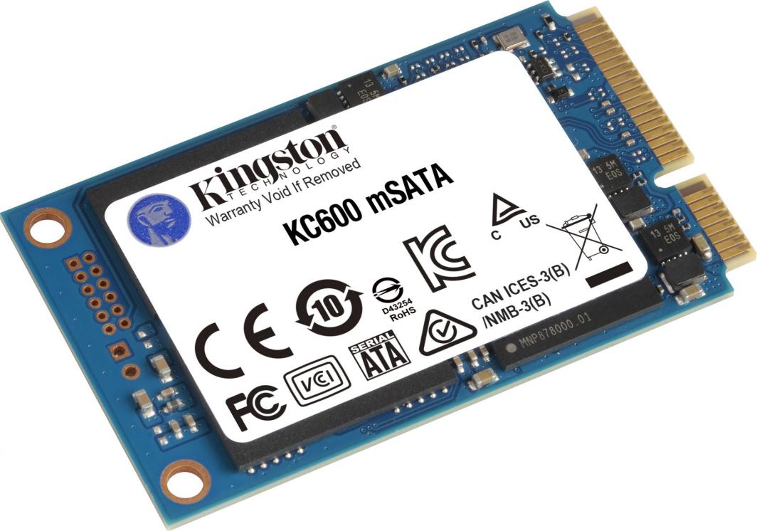 Disk SSD Kingston KC600, 1TB, mSATA SATA III