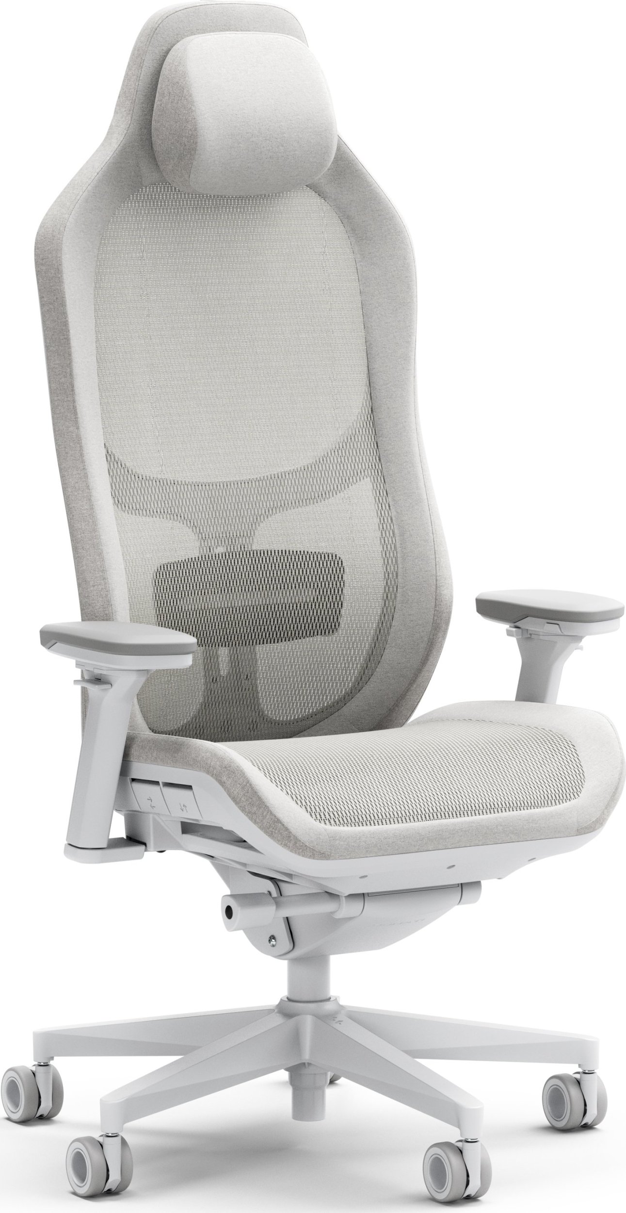 Karrige gaming Fractal Design Refine Mesh, ergonomike, gri e çelur