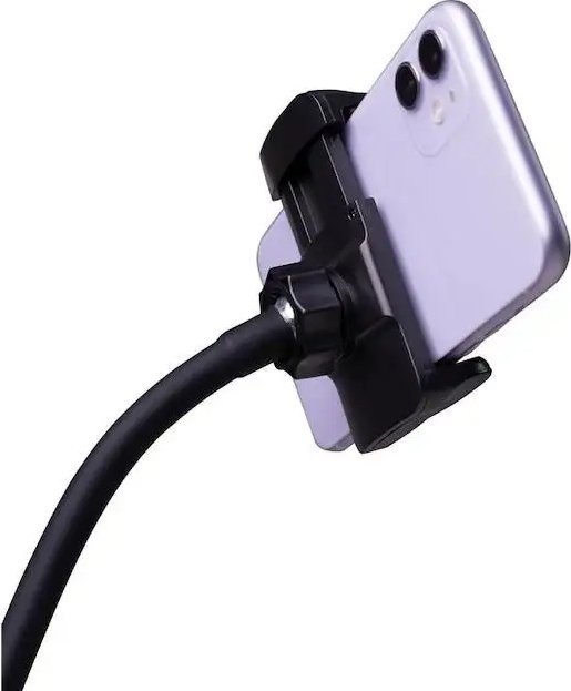 Ринг светло DÖRR SLR-12 Bi-Color, 80 LED, приспособлива температура на боја, црно