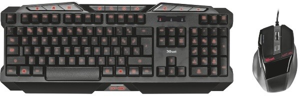 Tastierë dhe maus Trust GXT 282