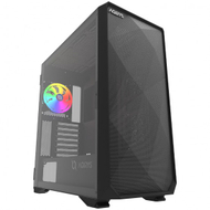 Kasa gaming Aqirys Arcturus Pro, midi tower EATX, ARGB, e zezë