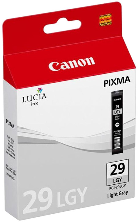Ngjyrë për printer Canon PGI-29 LGY, e hirtë