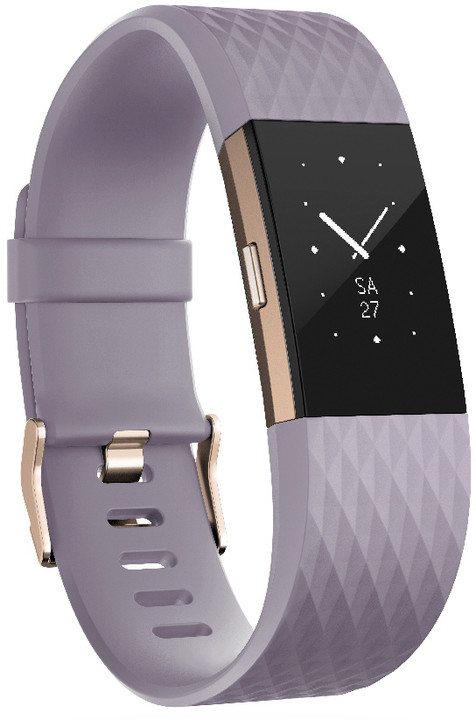 Matës aktiviteti Fitbit Charge 2, S, i purpurt