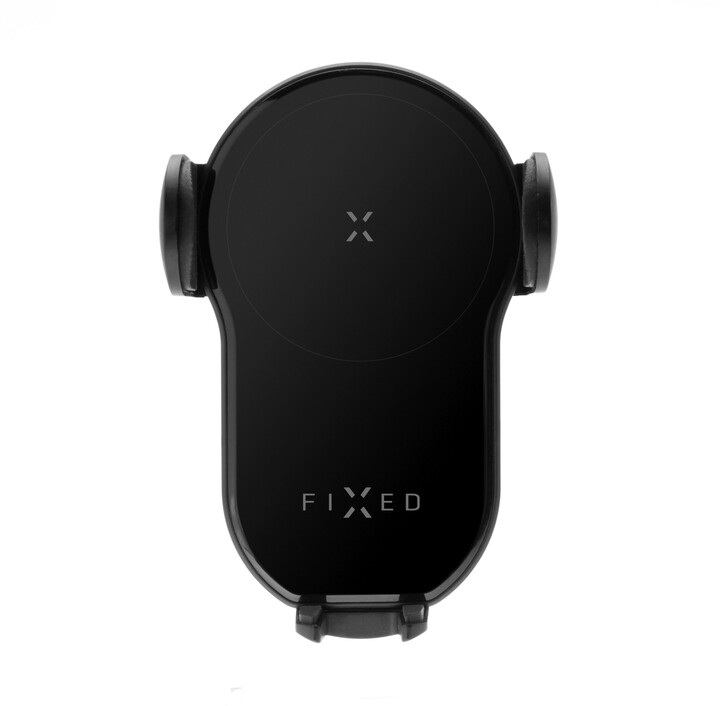 Mbajtëse për makinë FIXED Matic, me karikues wireless, e zezë
