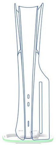 Bazë vertikale Trust GXT 229, për PS5, me dritë LED, e zezë