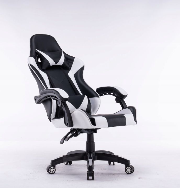 Karrige gaming REMUS White Swivel, ergonomike, deri 100kg, e bardhë