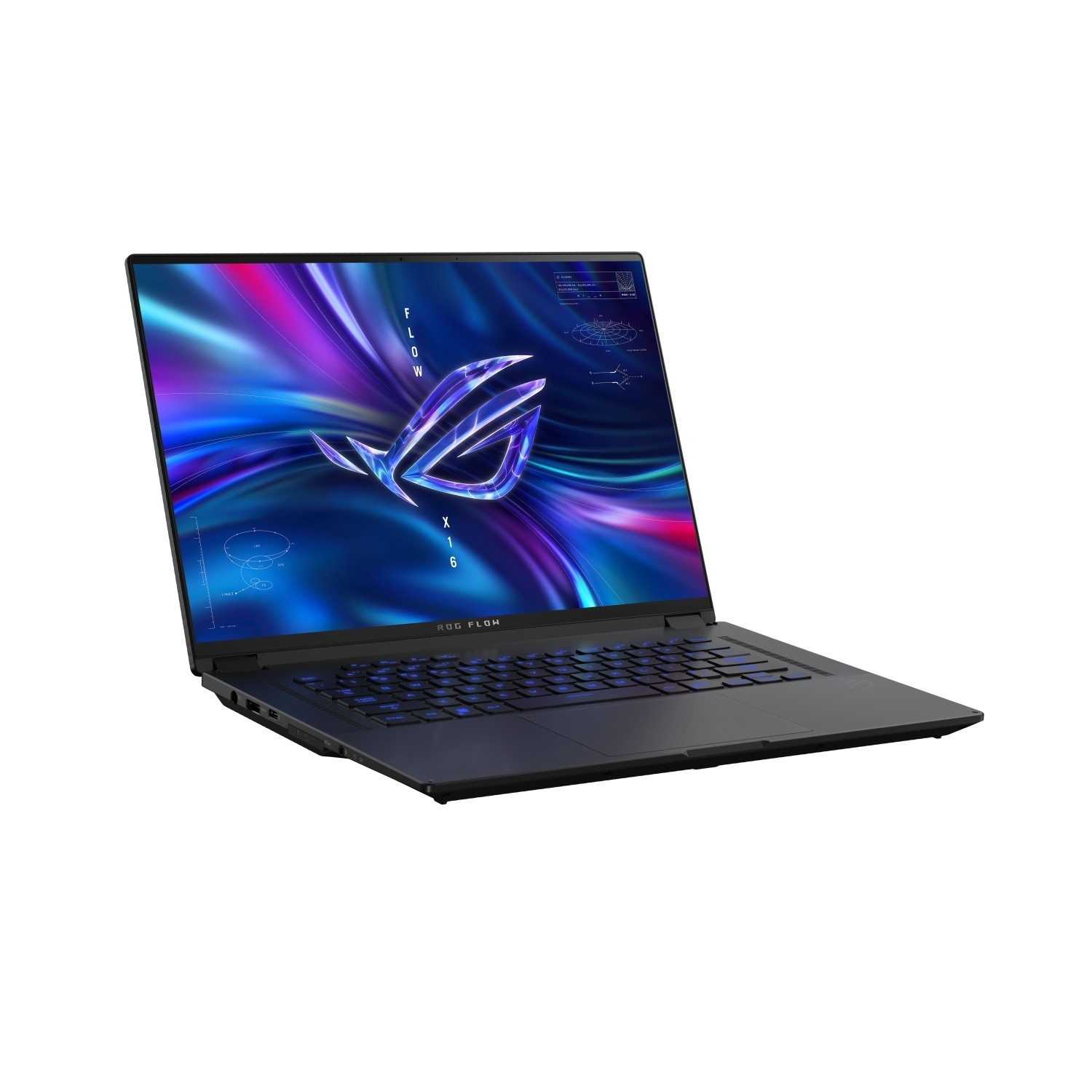 Laptop ASUS ROG Flow X16, 16", QHD, Intel i9-13900H, 32GB RAM, 2TB SSD, RTX 4070, i zi