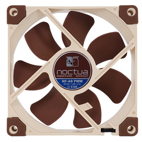 Ftohës Noctua NF-A9 PWM, 9.2 cm, i bronztë / bezhë